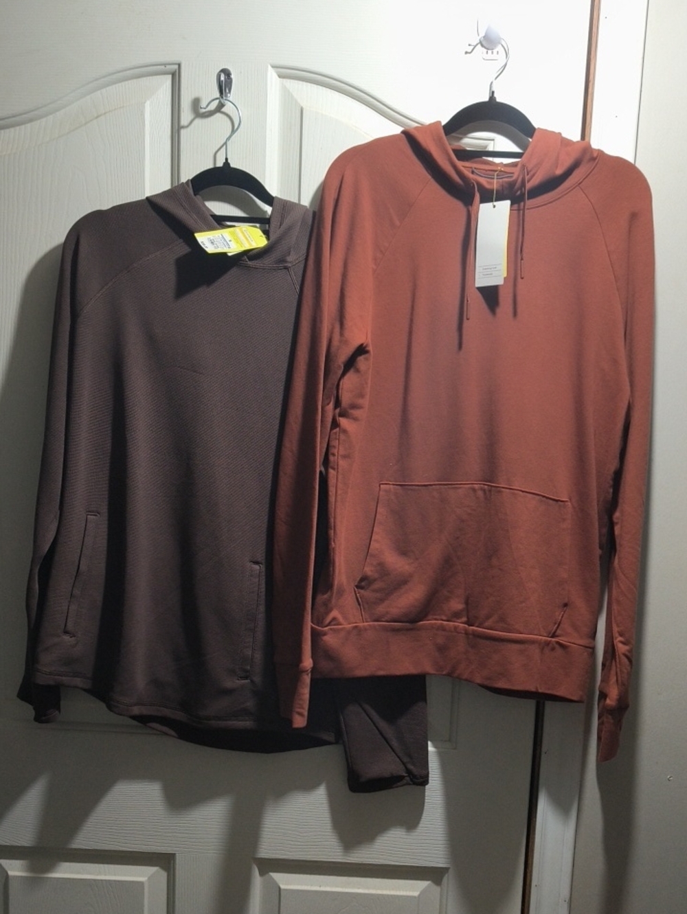 Target Men’s Rust Hooded Pullover Sweatshirt